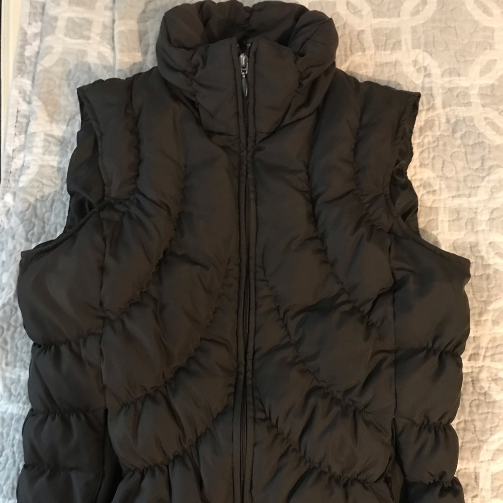 Chocolate Brown Puffer Vest